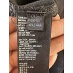 Free People  Womens Faux Suede Fitted Biker Shorts Size L XS Black Stretch‎ Photo 7