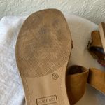 Tan & Yellow Embellished Floral Sandals with Slip Photo 14