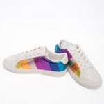 Kurt Geiger LONDON | New! Women's Lane Stripe Low-Top Sneakers Photo 11