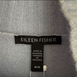Eileen Fisher NWT Turtle Neck Box Sweater in Dolphin Blue Medium Photo 4