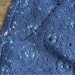 LC Lauren Conrad Lauren Conrad Shorts lace look fully lines Navy Blue Lace High Rise Photo 5