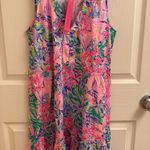 Lilly Pulitzer NWT Disney Parks Minnie Mouse and Daisy Duck V Neck Lorina Dress Photo 1
