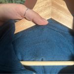 Iguana Merino Wool Quarter Zip Pullover Sweatshirt Thumbholes Teal Blue Size‎ XS Photo 4