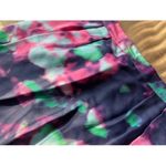 Kate Spade  Pink Purple Watercolor Abstract Tie Dye Pencil Skirt Size 14 XL Photo 4