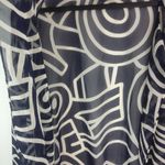 Leslie Fay  18 Black Creme Sheer Duster Plus Photo 6