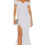 Nookie Neptune Gown in White XSmall New Womens Long Formal Maxi Dress Photo 0