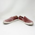 Steve Madden Evangel Blush Pink Velvet Velour Slip On Skater Flat Shoes 9.5 Photo 2