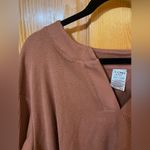 Jockey waffle knit sweater Brown Size XL Photo 3