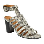 Vionic  Sami Snakeskin Heels in Black and‎ White size 5 Photo 0