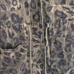 Mystree  Brown Leopard Print Utility Jacket/Barn Coat Photo 2