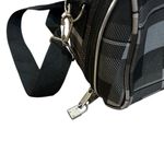 Dejuno‎ Black and Gray Plaid travel toiletries/cosmetics/makeup bag Photo 3