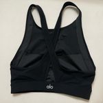 Alo Yoga NWT Ripped Warrior Sports Bra Size XS Black Photo 4