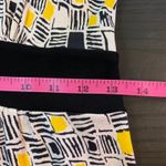 Diane Von Furstenberg  Silk Dress Sleeveless Geometric Print Size 2‎ DVF Photo 7