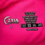 Zyia  Active Hot Pink Zipper Pocket Light n Tight Hi-Rise Crop 17" NWT Size 4 Photo 8