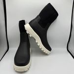 Hunter  City Explorer Short Neoprene Boots Black White Womens Size 9 New Photo 5