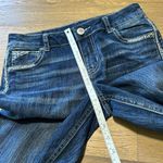 Maurice's size 2 bootcut straight jeans, bedazzled sequins Photo 9