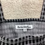 Reformation April Check Jodie Crop Tank Top Size XS Photo 4