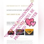 YSL YVES SAINT LAURENT Vintage Leather-Trim Woven Boston Bag Photo 12