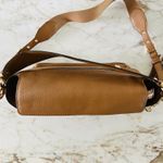 Michael Kors  Brooke Acorn Brown Leather Medium Satchel Crossbody Bag Photo 7