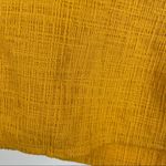 Madewell NEW Mustard Yellow Wrap Tie Top Photo 7