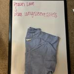 Peach Love  Blue Dress Photo 2