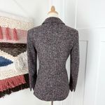 Max Mara  Vintage Tweed Blazer Black Pink Sz 8 US Photo 6