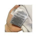 BCBGMAXAZRIA Jaklyn Draped Front Blouse in Alabaster White Size XXS Photo 5