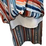 ASTR  THE LABEL Multi Color‎ Shift Dress Slits Tie Back EUC  Size XS Photo 4