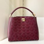 Kate Spade Spade Flower Embroidered Top Handle Satchel #KL956 Photo 2