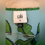 CAbi  Derby Ruffle Floral Wrap Flutter Sleeve Dress Size M Photo 6