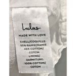 Lulu’s Fairy Your Sunny Day White Tiered Smocked Mini Dress Coquette Cottage S Photo 5