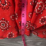 MARISSA WEBB Seraphina Print Dress 6 Red Photo 15