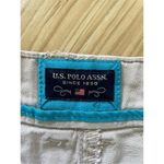 U.S. Polo Assn. Women’s Stretch Cream Shorts Size 3/4 Photo 1