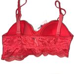Cosabella NWT  Evereve Always Say Ever Padded Lace Bralette in Coral SMALL Photo 1