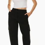 Wilfred Aritzia  Free Modern Cargo Pants Black Photo 0