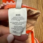 J.Crew Playa Womens X Open Back Orange Pink Pom One Piece Swim Suit Size XXS Photo 4