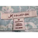 JM Collection  Size‎ 10 A-Line Linen Side Zip Unlined Midi Length Women's Skirt Photo 12