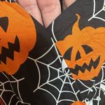 Bbonline‎ Halloween Jack O Lantern Cotton Dress Size 2XL Festive Teacher Party Orange Photo 3