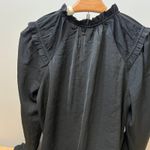 Knox Rose  Women's Black Long Sleeve Satin Shirt - Size Small - NWT Photo 6