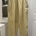 CP Shades Light Mustard Yellow Rayon & Cotton 2-Piece Set, Size S Photo 6