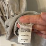 Entro Gray Ruffled Sleeveless Tank Top Photo 4