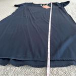 Quince NEW!  Navy Blue Washable Stretch Silk Tee Dress Size XS Photo 8