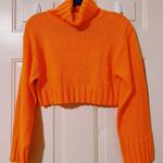 H&M Orange Turtleneck Sweater Photo 0