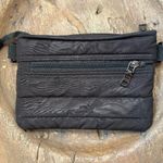 Think Royln black camo puffy bum bag crossbody purse 9 x 6 inches NO STRAP Photo 0