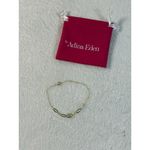 Adina Eden Gold Plated Pavé Safety Pin Paperclip Bracelet Photo 1
