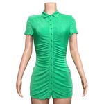 With Jean WITH JÉAN Alexa Mini Dress, Juicy Green, XS Photo 7
