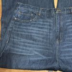 Westbound  Dark Blue Relaxed Wide leg Frayed Hem Jeans Size 20W Photo 3