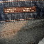 Dear John  Women's Playback Cuffed‎ Cropped Straight Leg Jeans Size 30 Photo 8