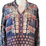 Johnny Was Vember heavily embroidered velvet burnout dress NWT Photo 9