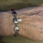 Cookie Lee Christmas Toggle Bracelet Photo 2